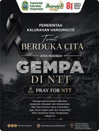 PEMERINTAH KALURAHAN HARGOMULYO TURUT BERDUKA CITA ATAS MUSIBAH DI NTT